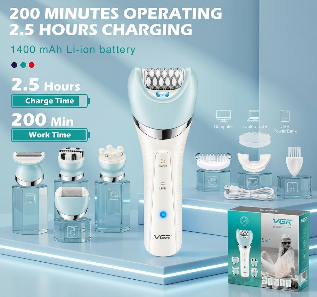 Professional Multipurpose Epilator