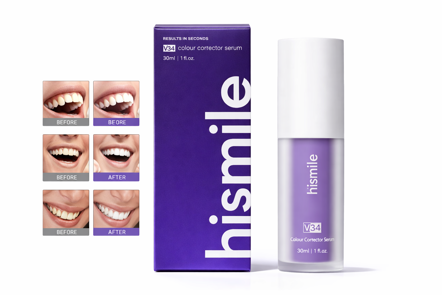 Hismile - Teeth Brightening Serum V34