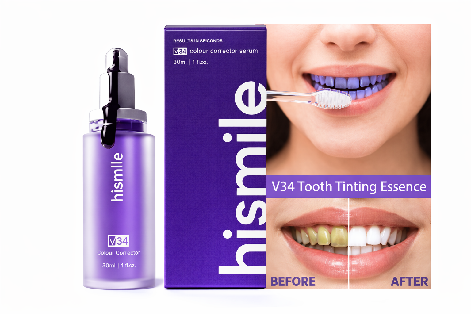 Hismile - Teeth Brightening Serum V34