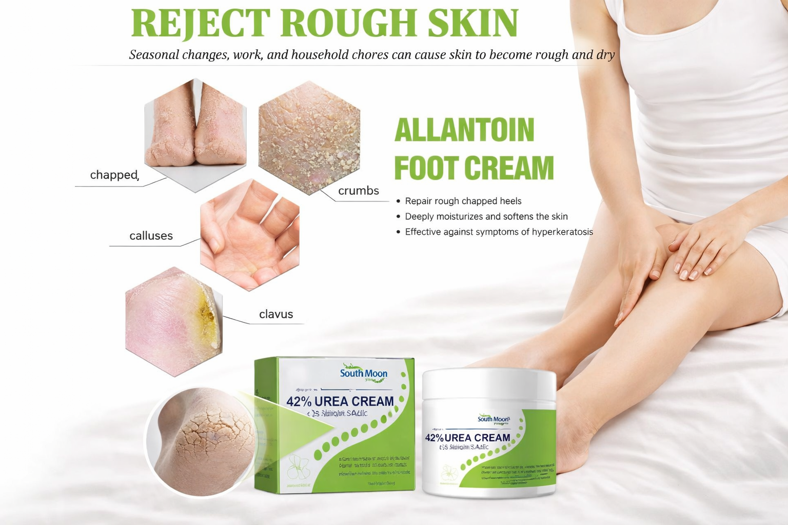 South Moon - 42% Urea Cream
